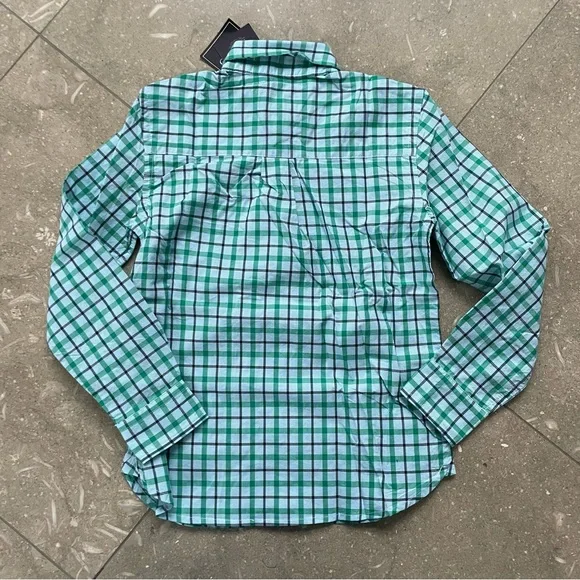 E-land button down dress shirt size 8 New with tags in bag - Picture 6 of 6